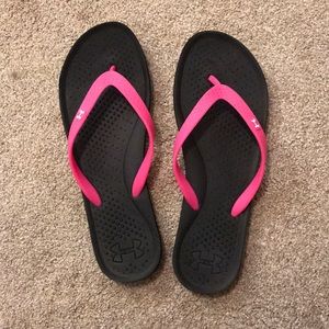 Under Armour flip flops
